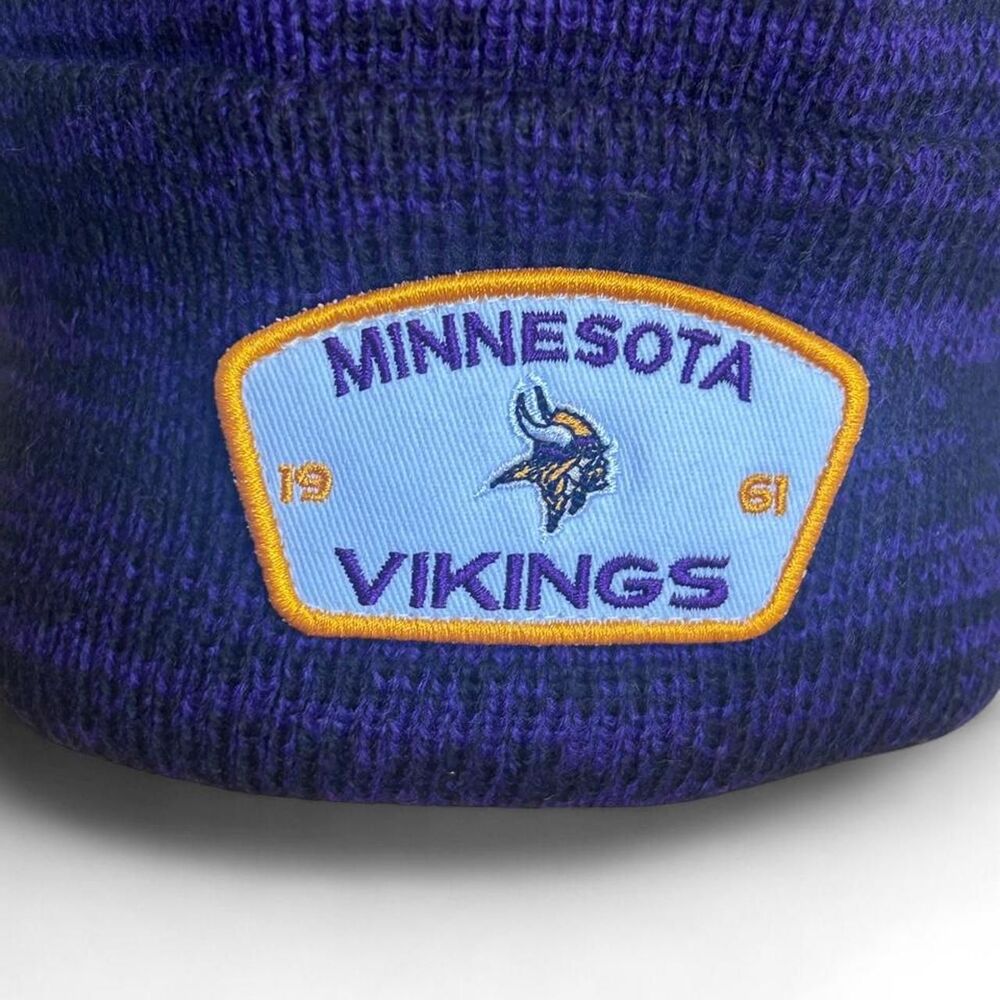 Nfl Men's Purple and Yellow Hat